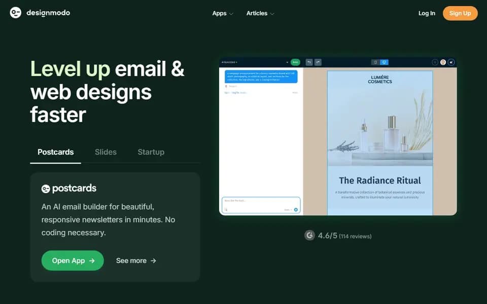 Designmodo homepage