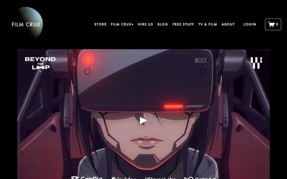 Film Crux homepage
