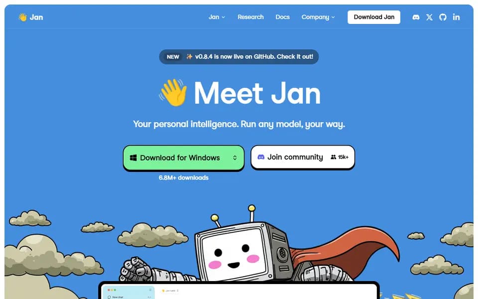Jan homepage