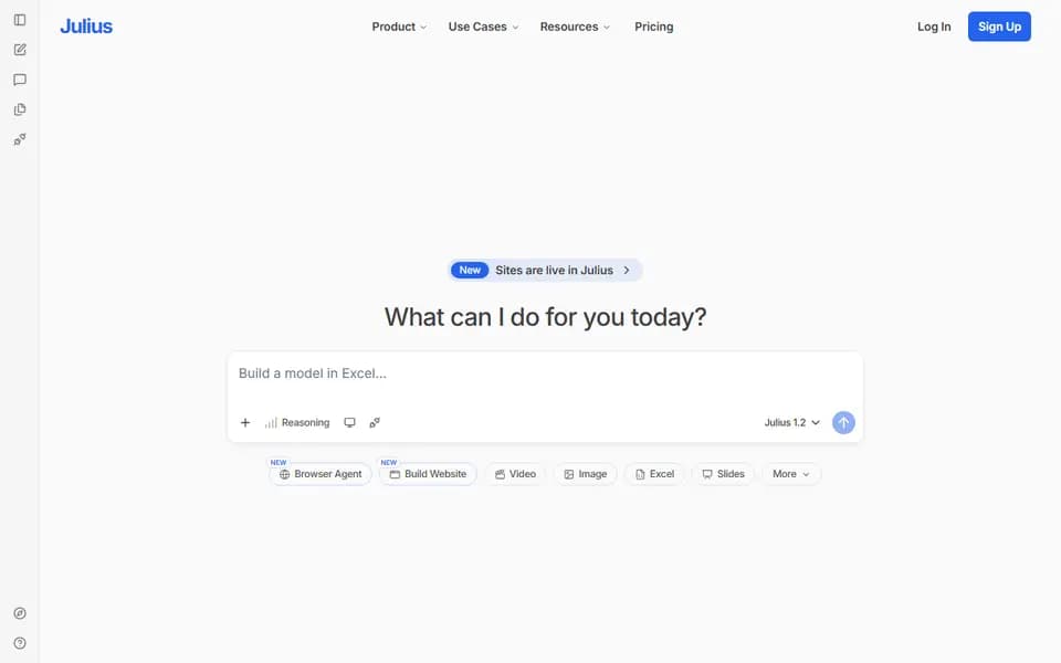 Julius homepage