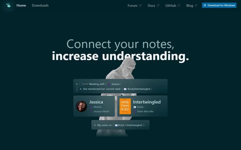 Logseq homepage