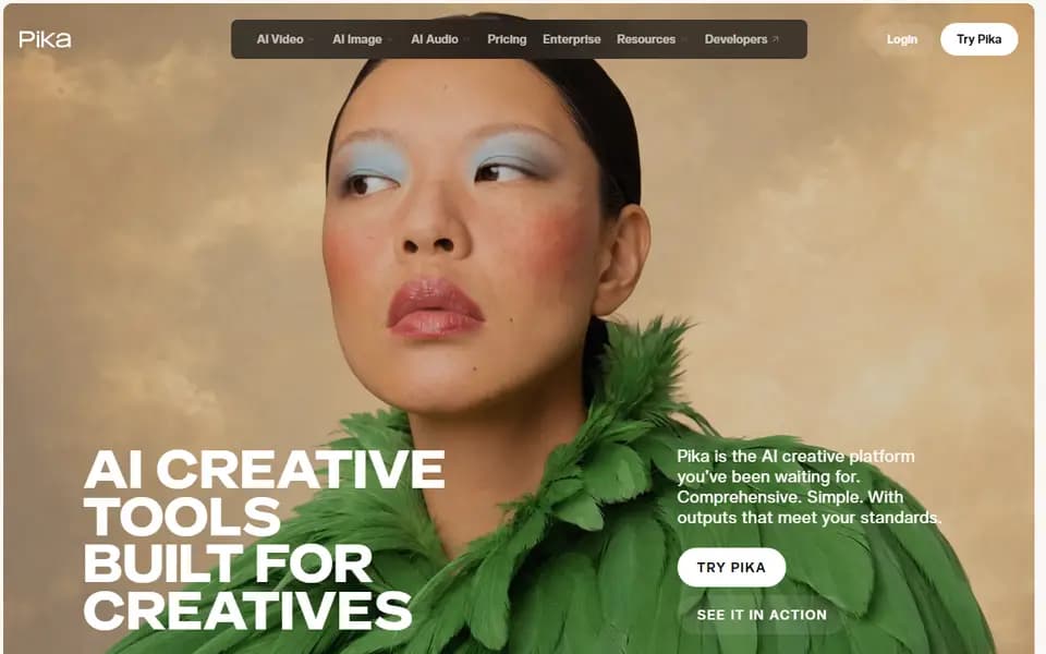 Pika homepage
