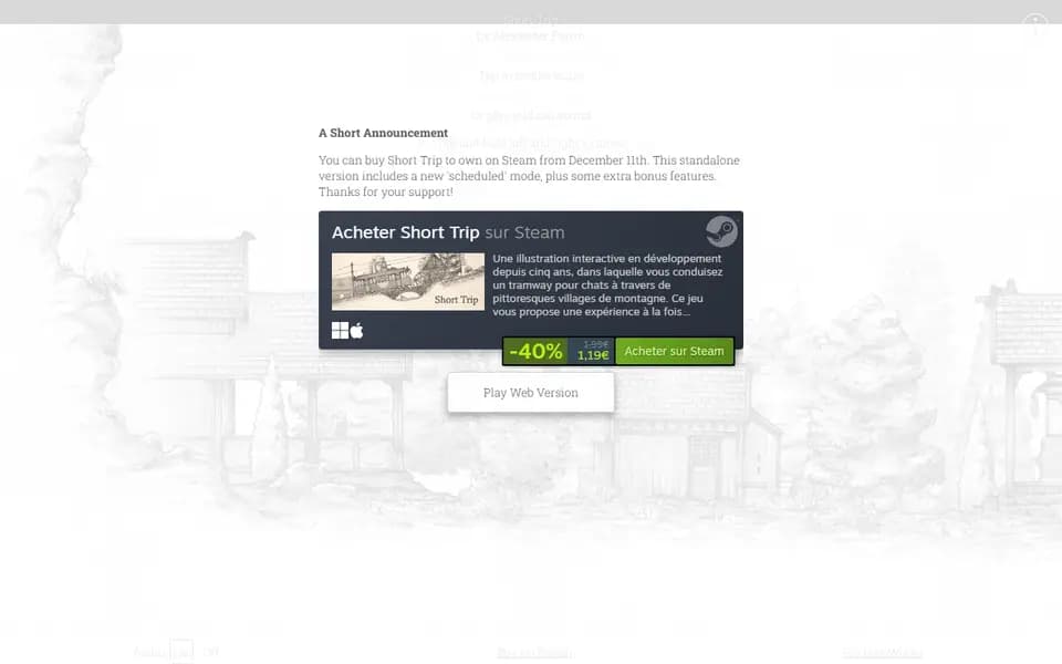 Short Trip homepage