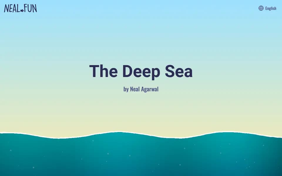 The Deep Sea homepage