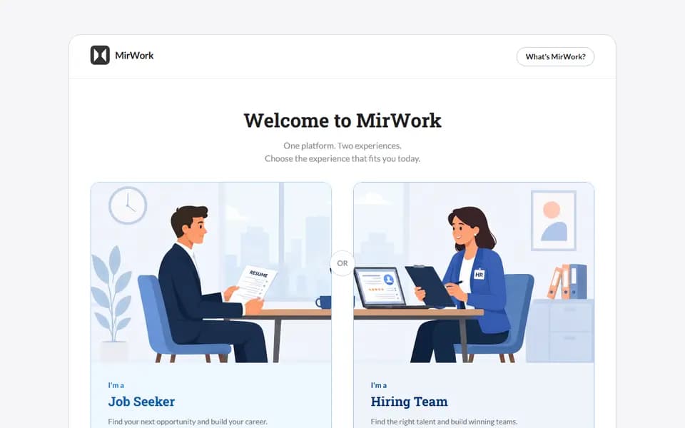 MirWork homepage